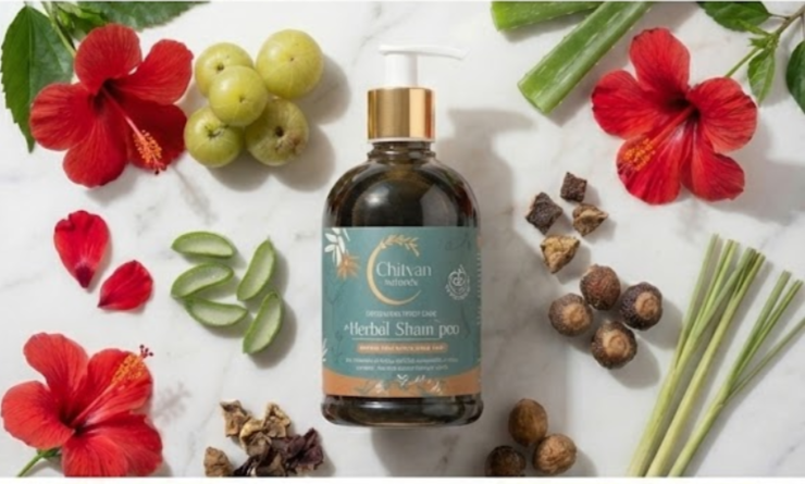 Chitvan Anti-Hairfall Shampoo (1+1 Pack of 250ml)