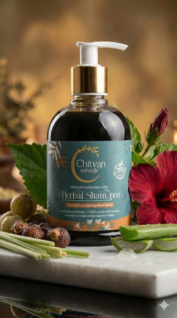 Chitvan Anti-Hairfall Shampoo (1+1 Pack of 250ml)